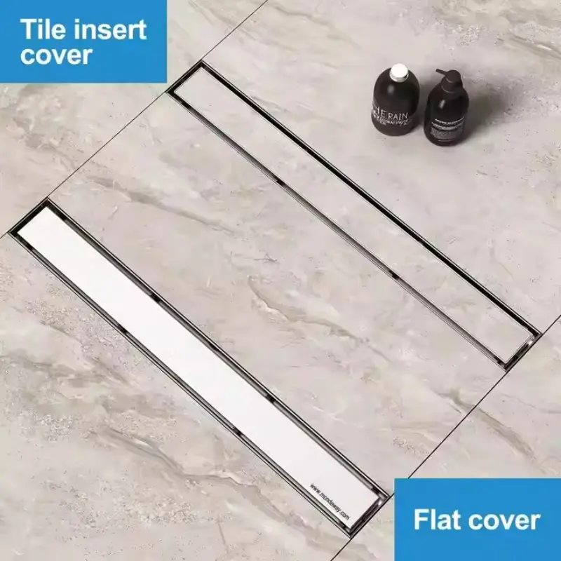 Linear Floor Drain Installation