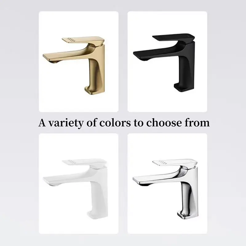 Custom Modern Basin Faucet Zinc Alloy Hot and Cold Mixer Ceramic Faucet Manufacturers, Factory