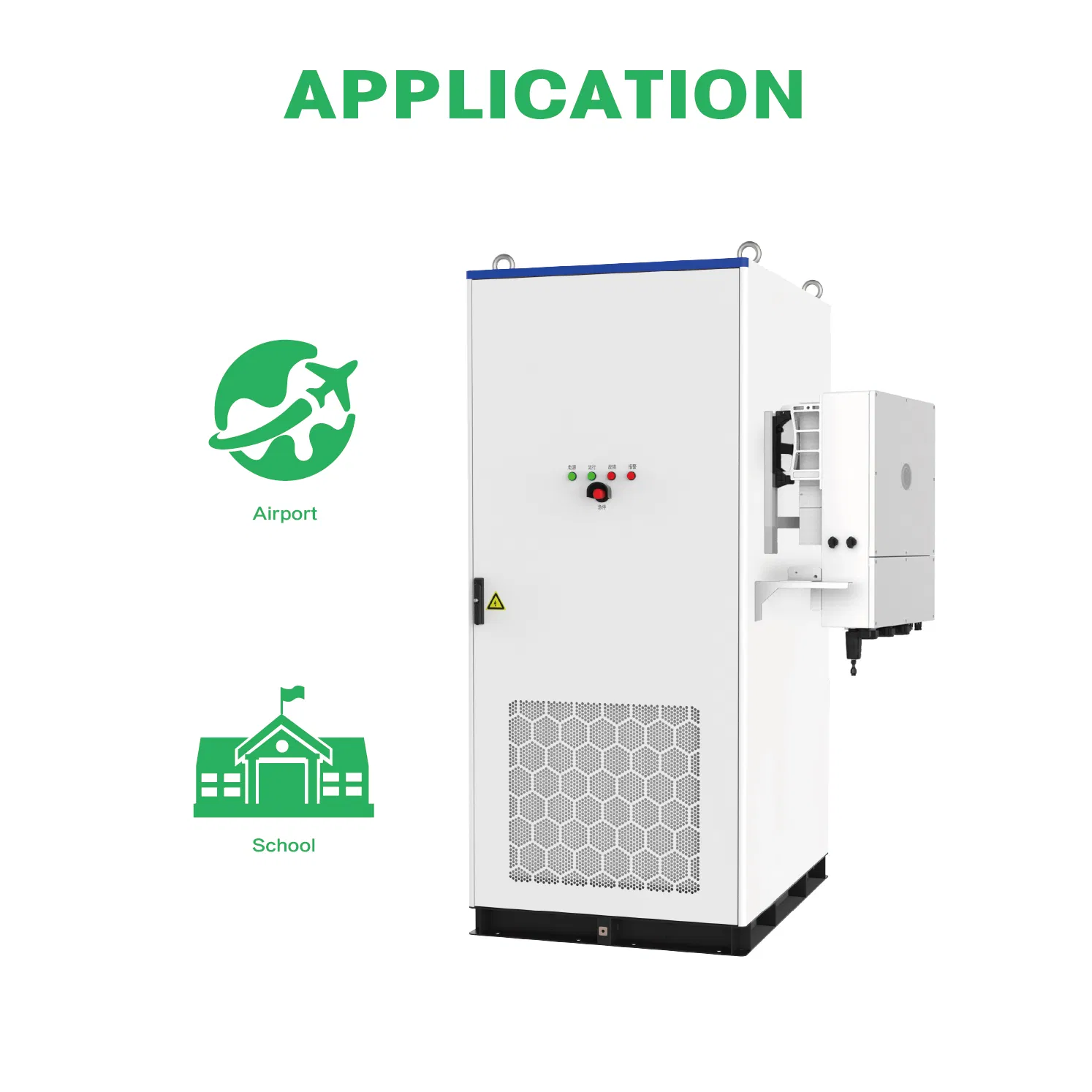 Outdoor Ess Cabinet Air 115kwh Air Cooing Industrial and Commercial Energy Storage System