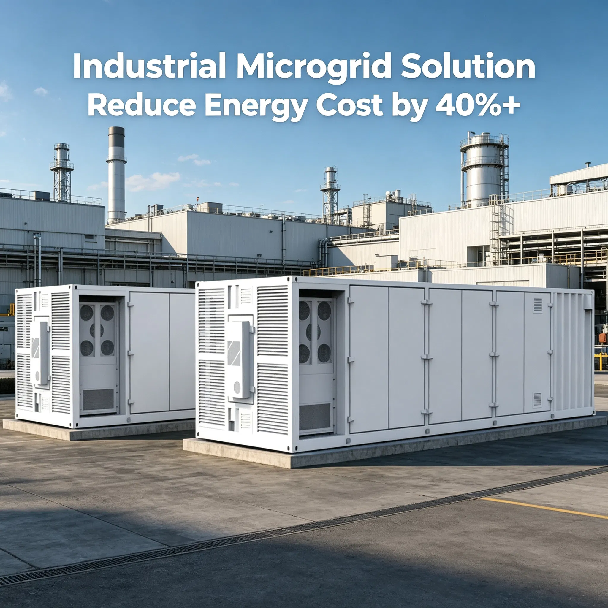 1mwh Containerized Energy Storage System Mobile EV Charging Capability for Industrial and off-Grid Projects