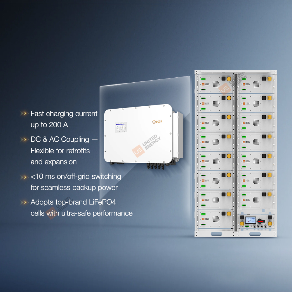 Hot-sale 125kW 241kWh All-in-One Energy Storage System with BMS EMS Wifi Hybrid Solar Inverter for C&amp;I Applications