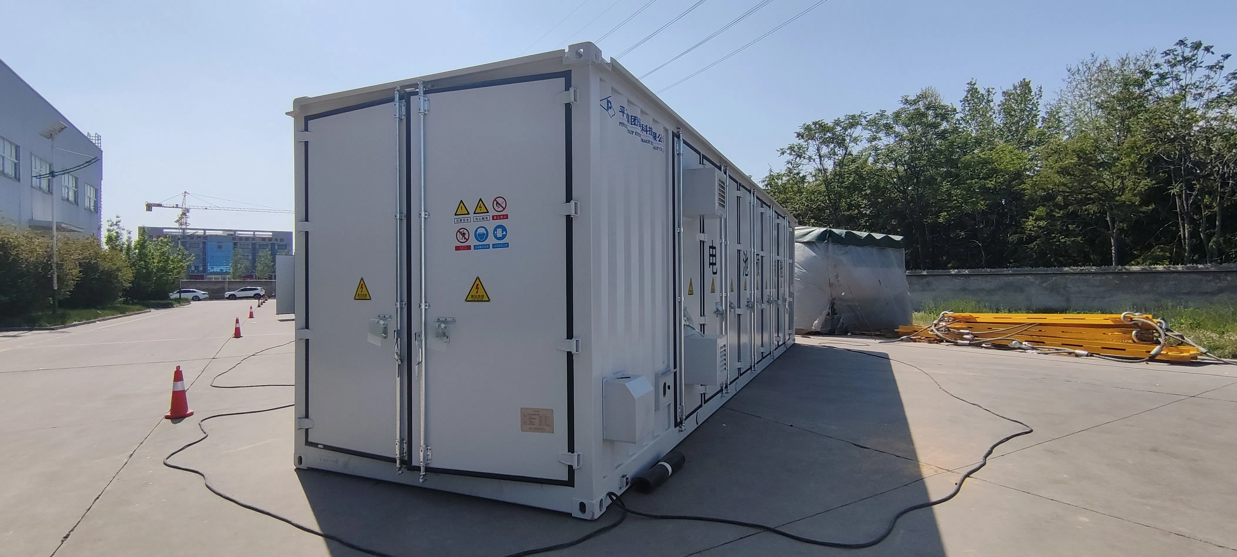 Commercial 6.7mwh LiFePO4 Energy Storage Container Ess with High Capacity for Industrial Use