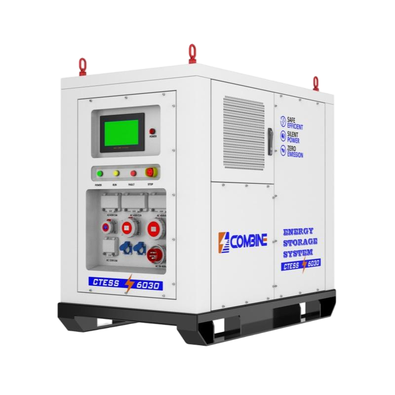 60kWh Fast Response with Portable BESS Smart EMS Remote Monitoring Energy Storage System for Events Emergency Power Construction