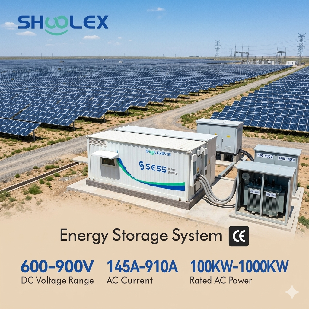 Containerized Battery Energy Storage System (BESS) for Load Curve Optimization &amp; Grid Support Services