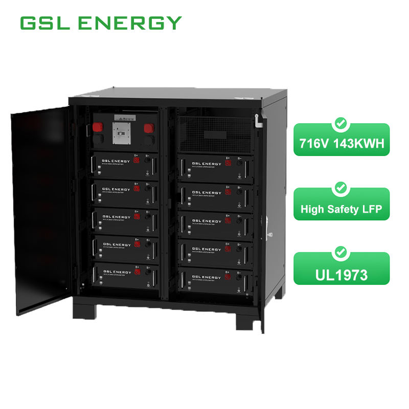 Gsl Energy Containerized Storage System 500kwh 1mwh 2mwh 314ah Prime Quality UL Approved Industrial &amp; Commercial Energy Storage