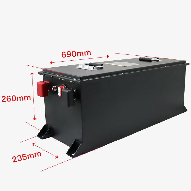 -20 to 60 Centigrade Discharging Wide Temperature LFP Lithium Iron Phosphate LiFePO4 Cell 60V 100ah Li Ion Battery Pack with in-Built BMS Protection
