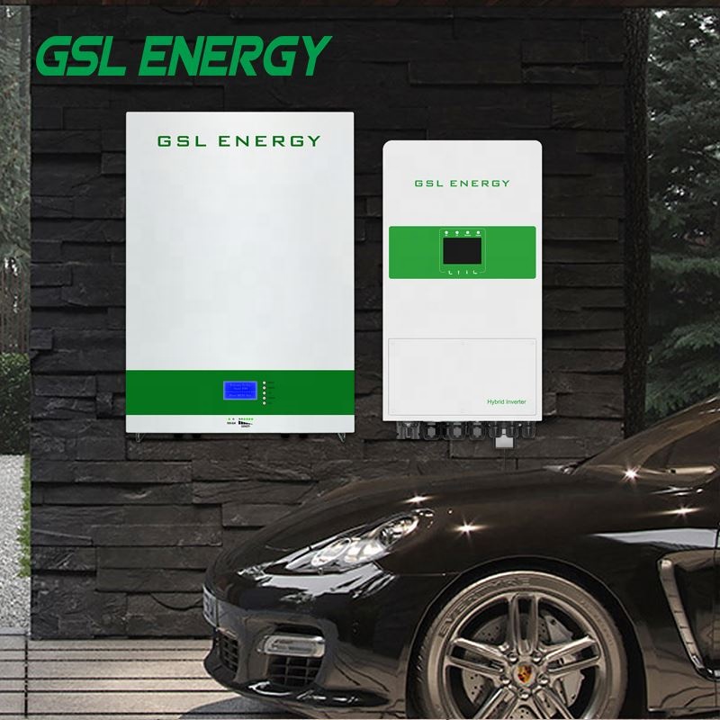 GSL ENERGY 48V Solar Hybrid Inverter Pure Sine Wave 3Kva 5Kva 15Kva Off Grid Hybrid Power Solar 3kw 5kw 8kw 12kw Inverter Solar