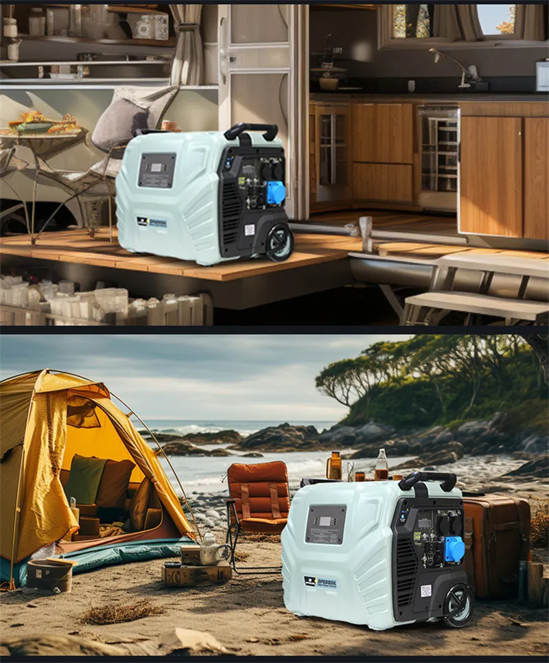 6000W Heavy-Duty 5000W LiFePO4 Portable Power Station with Solar Inverter