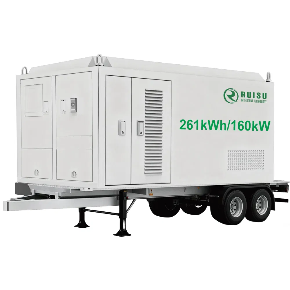 Mobile Solar Storage EV Charging Station 160kw for Renewable Energy Projects
