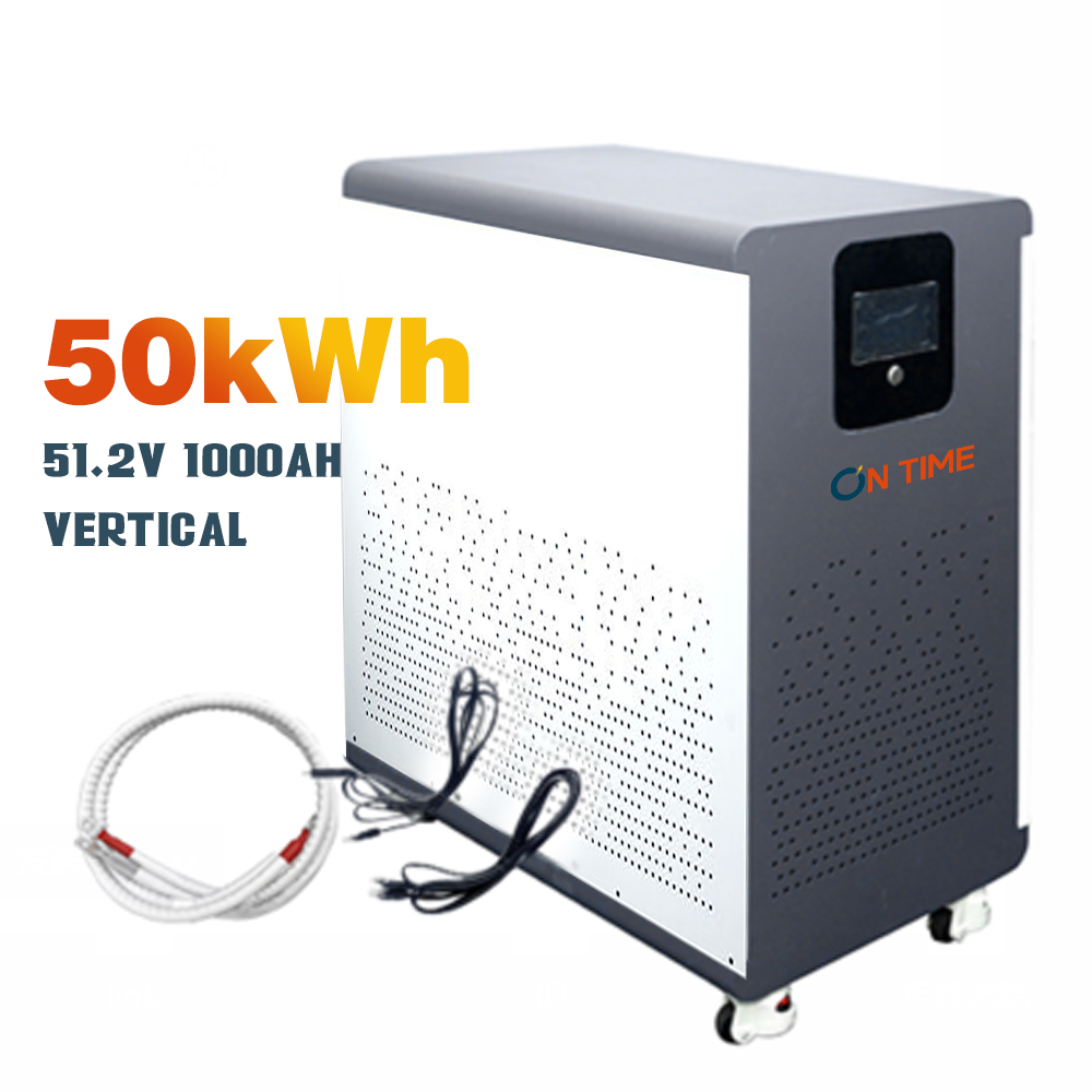 All in One Battery 30KWh 40KWh 50KWh Plug and Play Home Energy Storage 51.2V LiFePO4 Solar Battery System