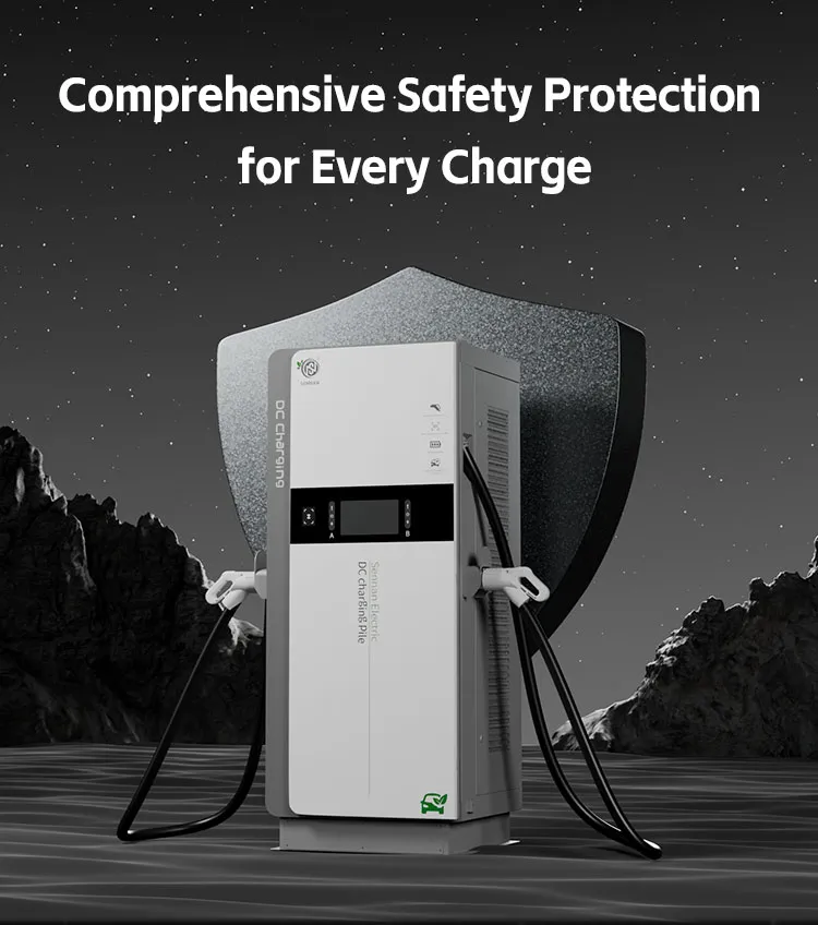 Integrated DC Fast EV Charger CCS Electric Charging Station