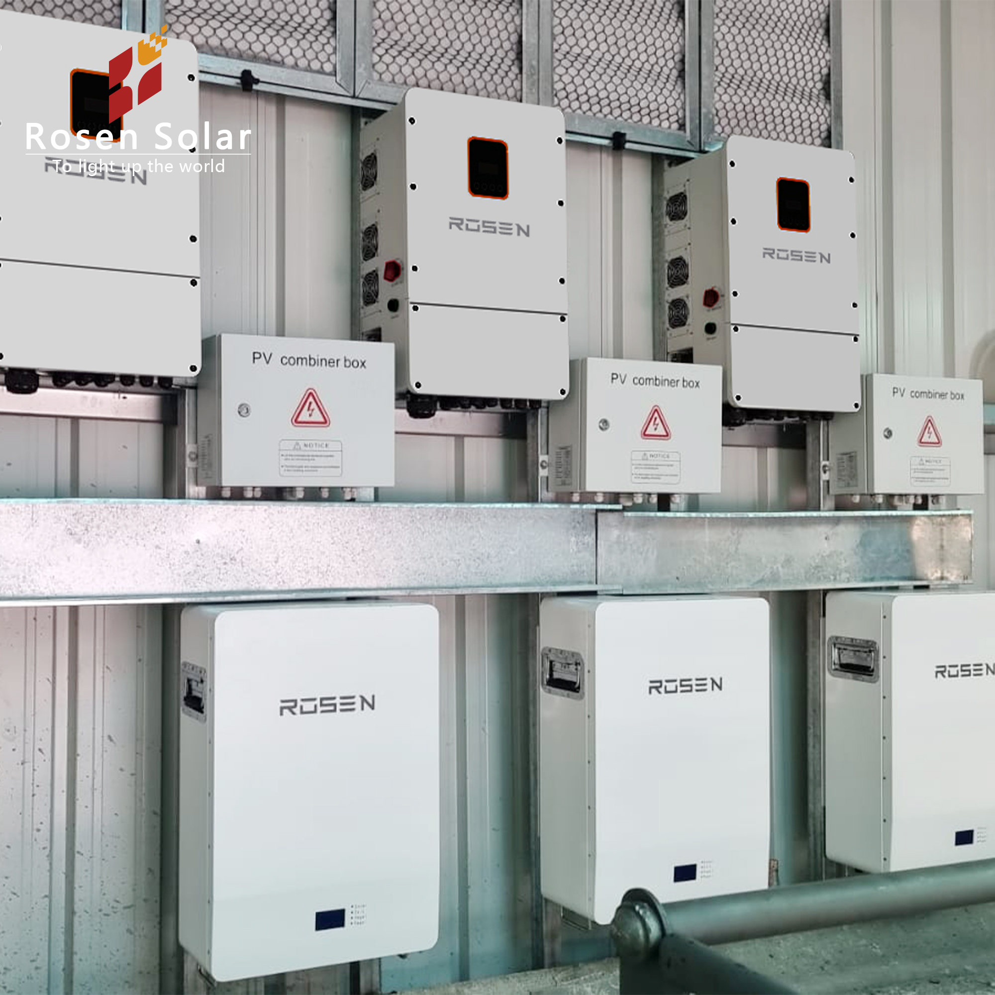 Complete Kit Home 10KW 15KW Off Grid Hybrd Power Inverter Battery Storage Panel Solar Energy System