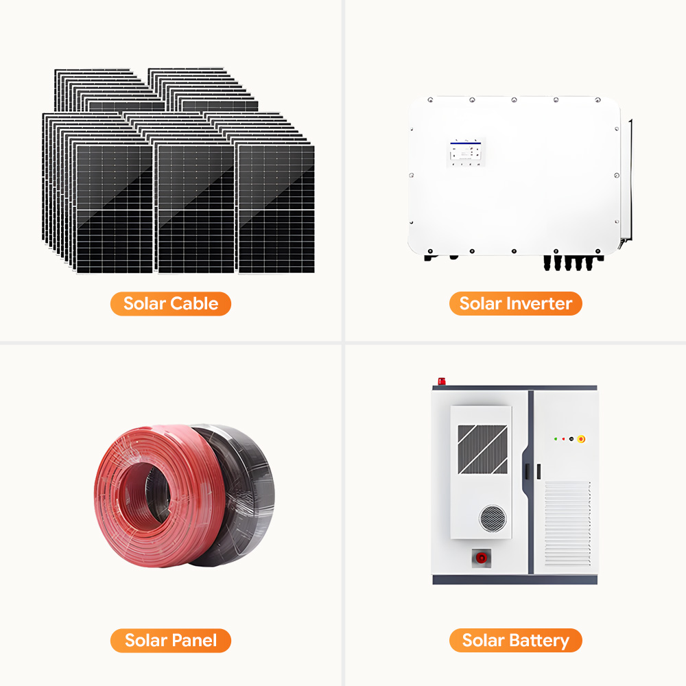 Solvic Smart 125kW 261kWh Commercial ESS with AI EMS Cloud Monitoring 380V 400V for Factory Energy Management