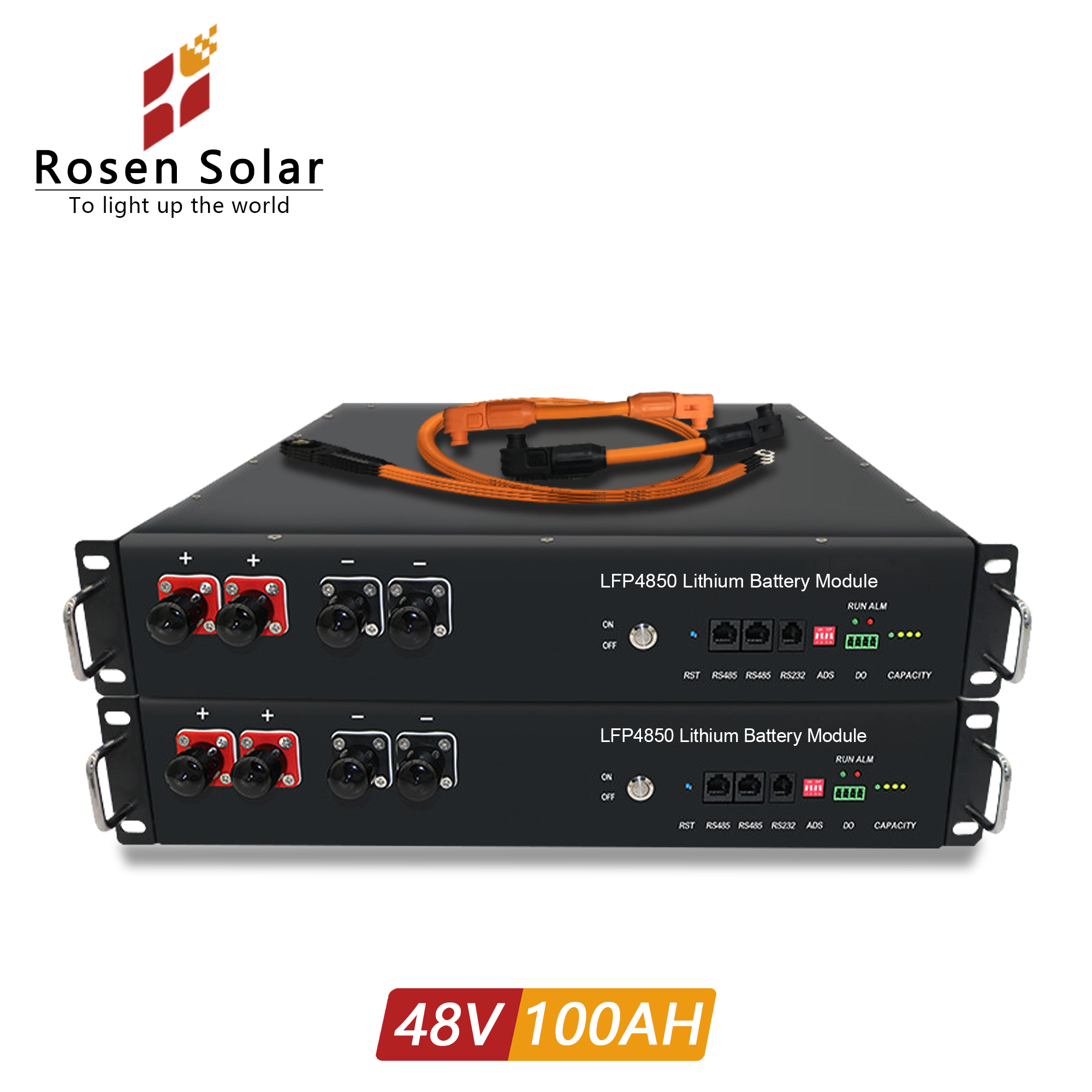 Ess Battery Storage Bank 200ah 300ah Rack 48V Solar Battery Storage 100ah