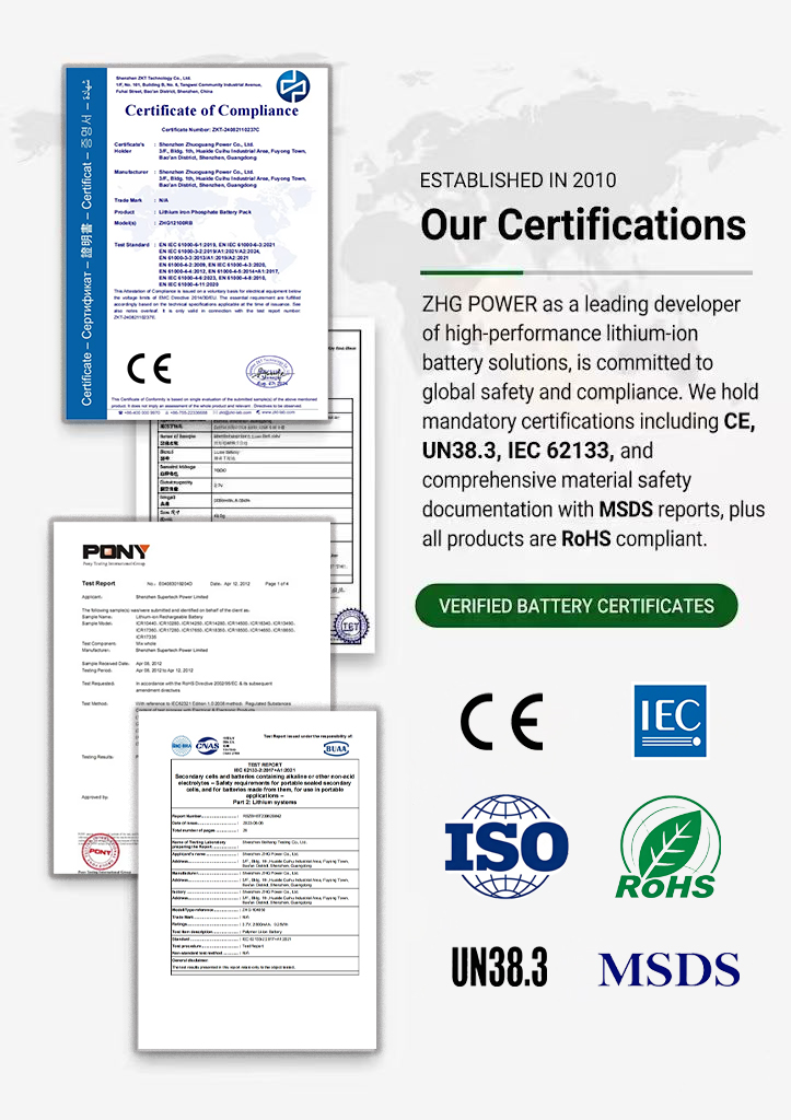 Certificates