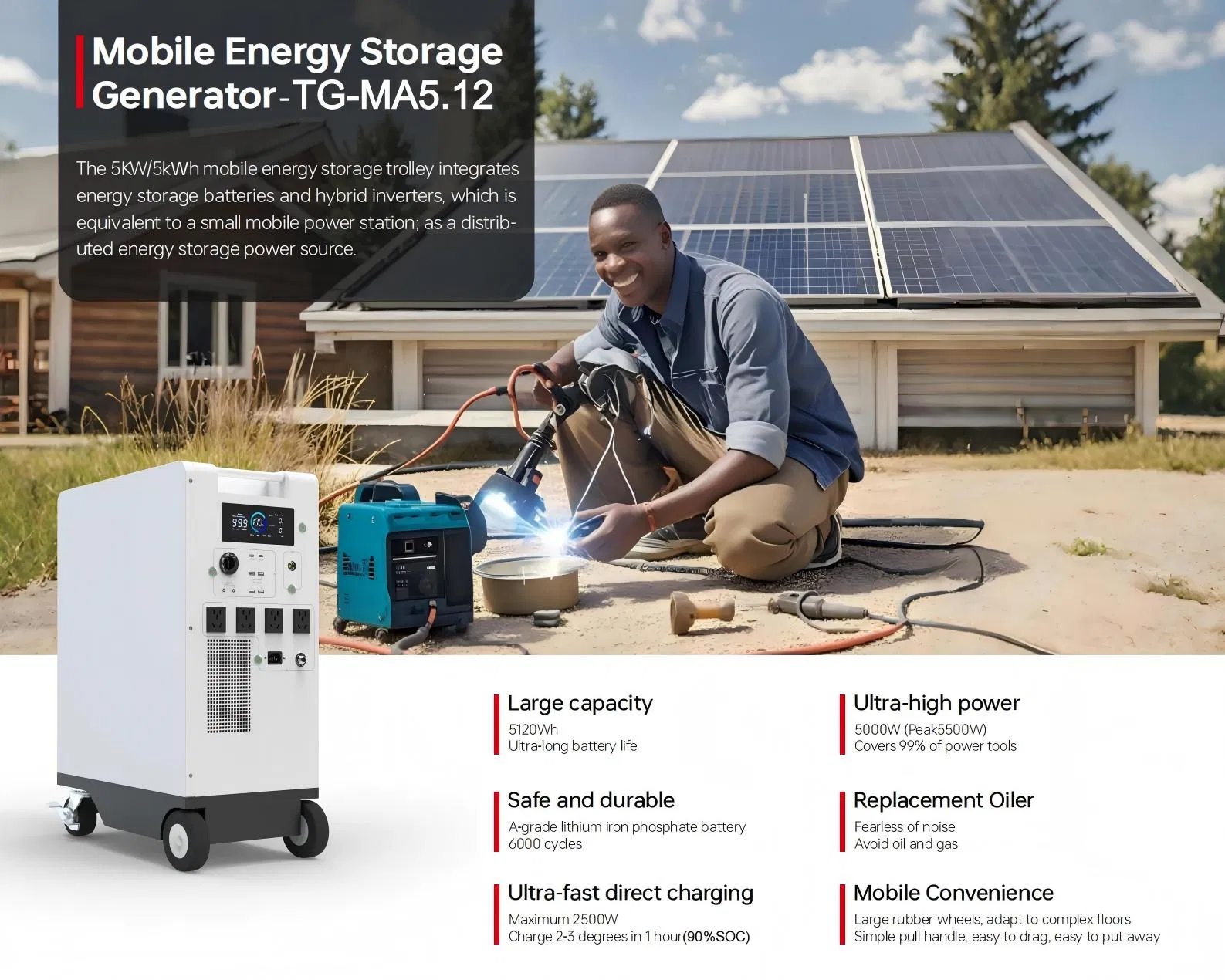 LiFePO4 Lithium Rechargeable Generator Solar Power Energy Generator System Bank Camping Equipment Portable Supply Power Station