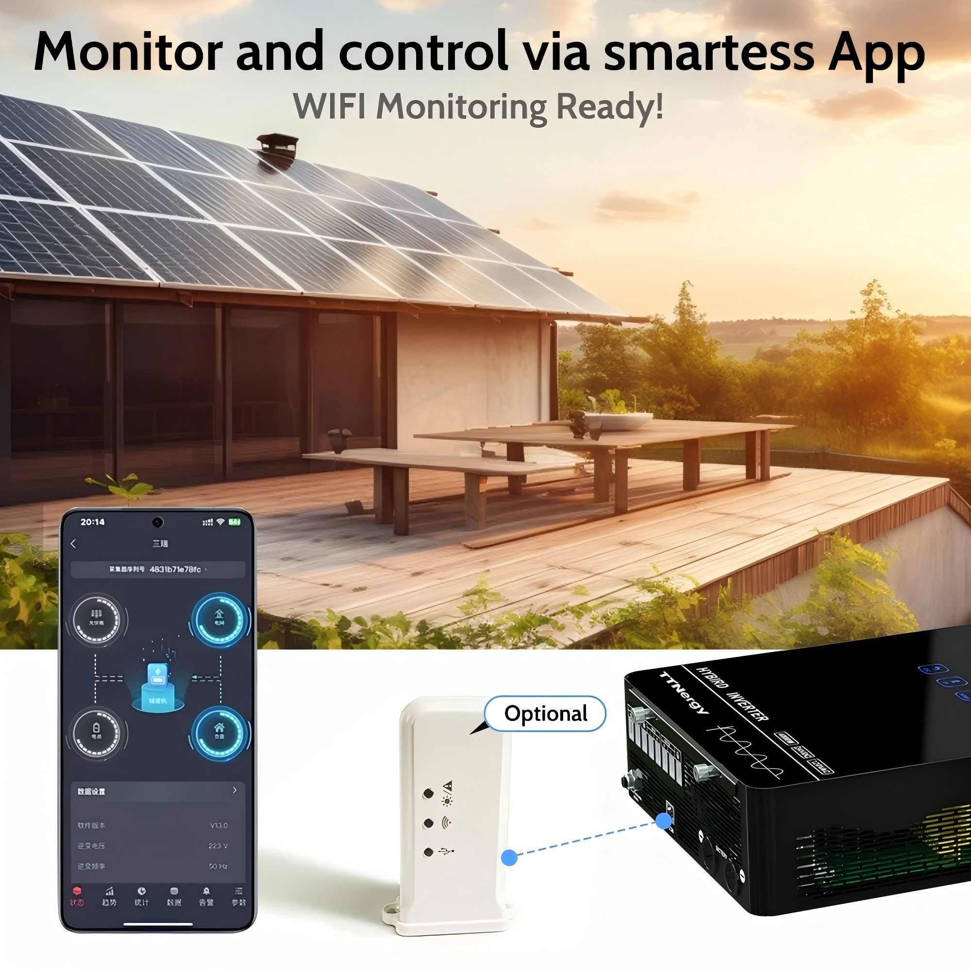 WiFi or Battery BMS Communication