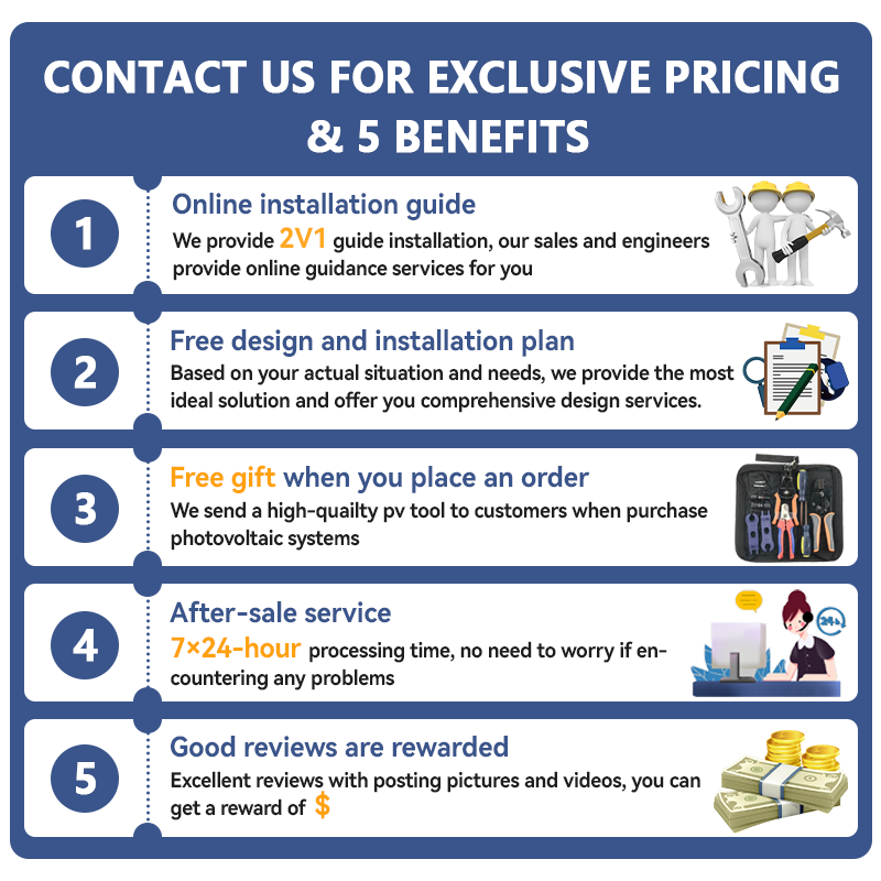 10KW 15KW 20KW 50KW Home Solar Power System Grid Tied Solar Panels with Battery and Inverter 30kw 50kw Solar Panel System