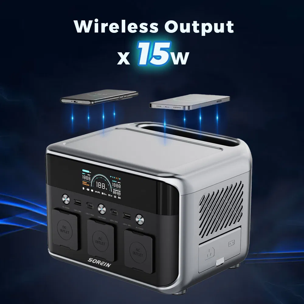 Sorein 500W 600W UPS Generator Solar LiFePO4 Lithium Battery Portable Power Station