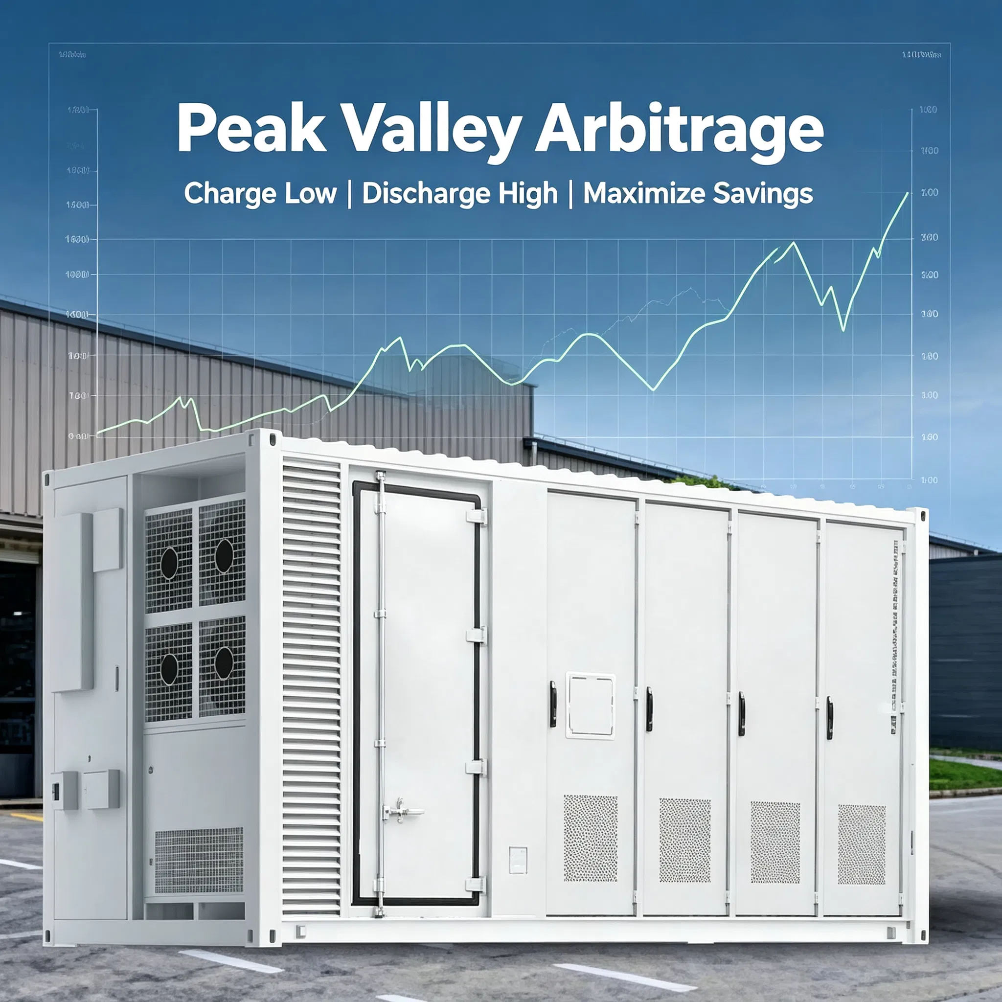 1mwh Containerized Energy Storage System Mobile EV Charging Capability for Industrial and off-Grid Projects