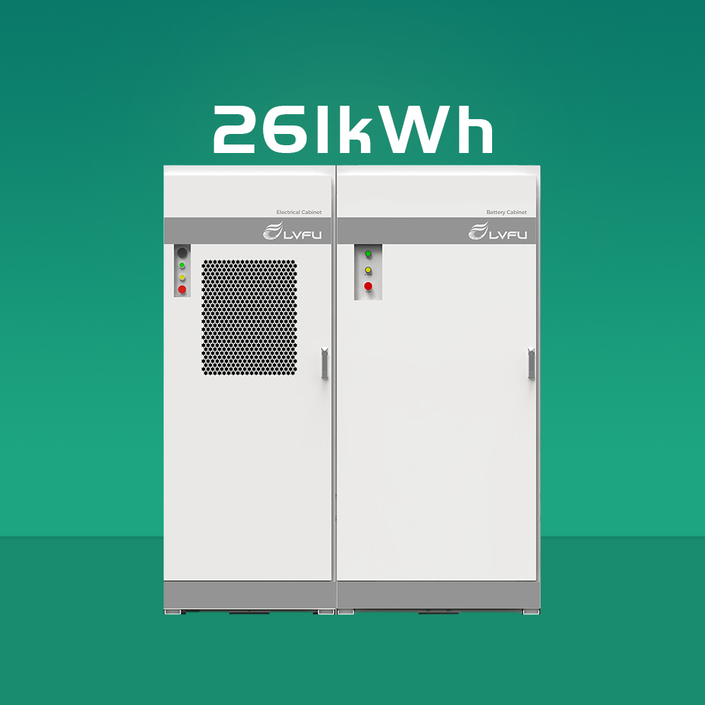 LVFU Factory Supplier Electrical Energy Storage Devices 125KW Storage and Solar 261kWh Grid Scale Battery Energy Storage System