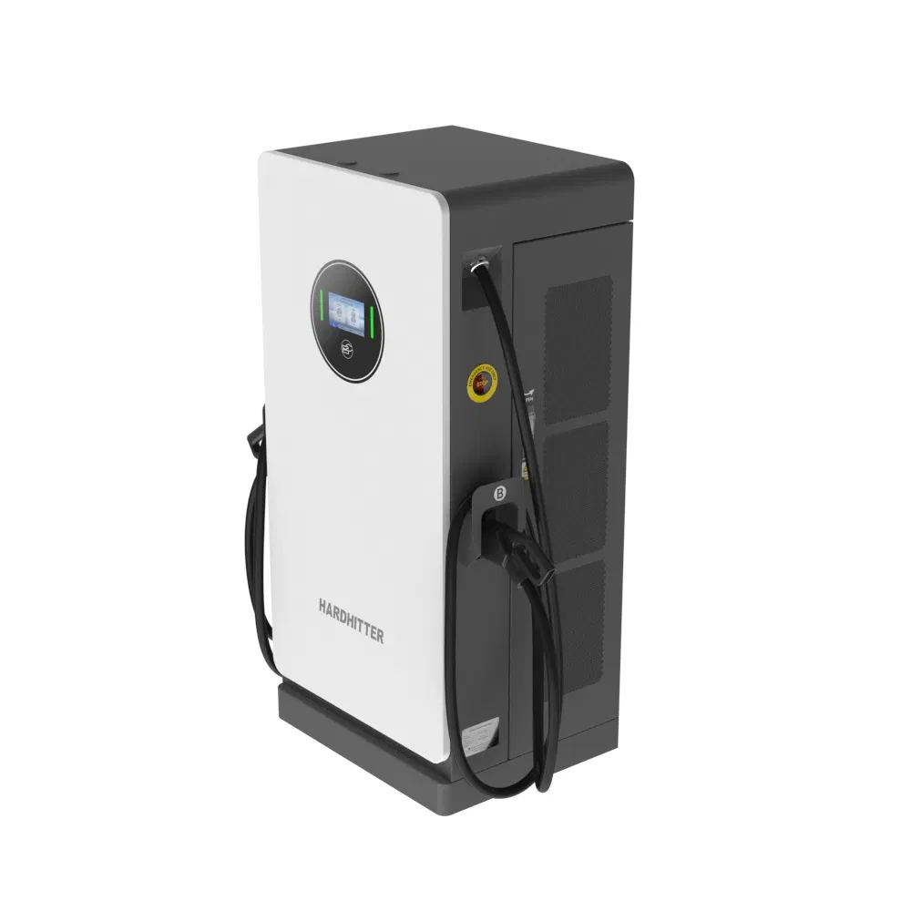 EV Charging Station with Solar Power and Smart Grid Integration