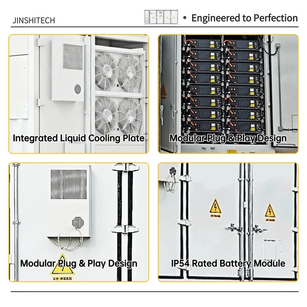 Professional 20FT Containerized LFP Liquid-Cooled Bess Energy Storage Cabinet System for Power Grid Stabilization