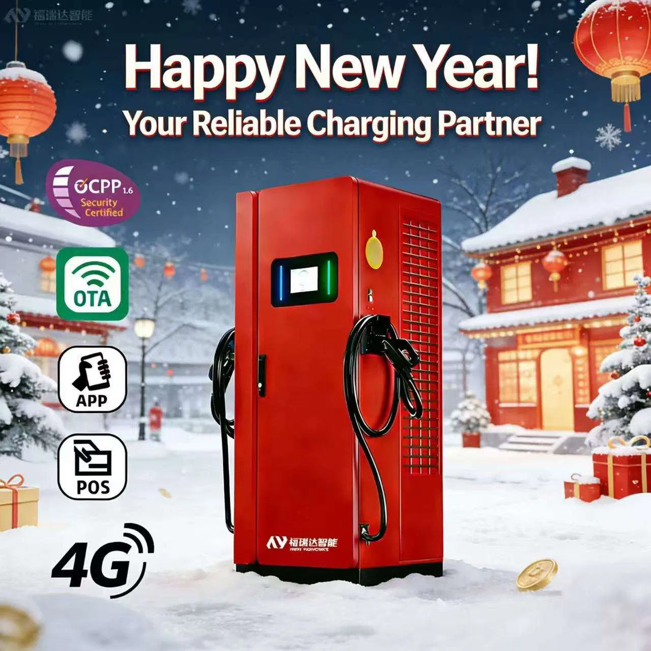 Manufacture Solar Power DC Commercial Use Gtb CCS1 CCS2 Dual Gun 180kw 160kw 120kw 80kw CCS2 New APP Control Ocpp1.6j Electric Bus Fast EV Charging Station