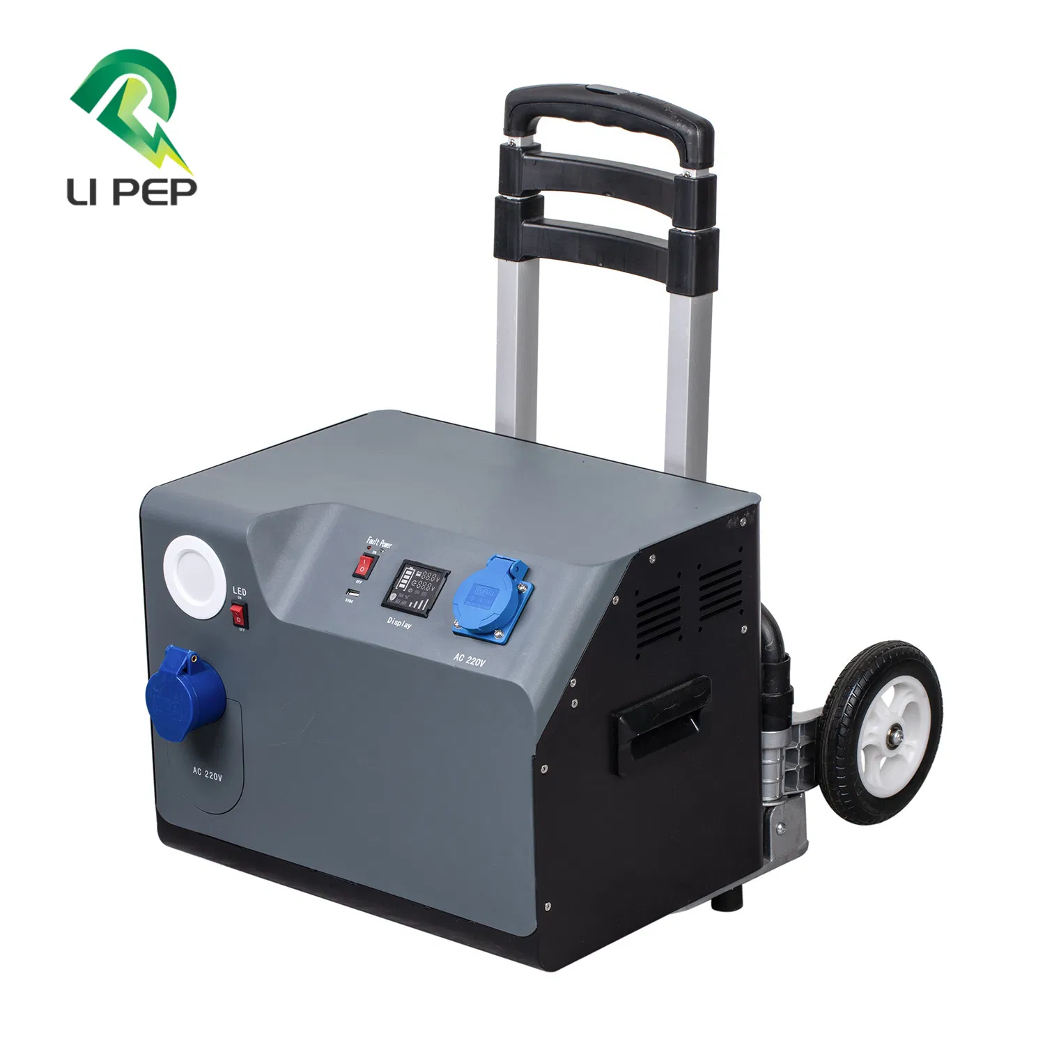500W/1000W/2000W/3000W/5000W LiFePO4 Lithium Rechargeable Generator Solar Power Energy Generator System Bank Camping Equipment Portable Supply Power Station