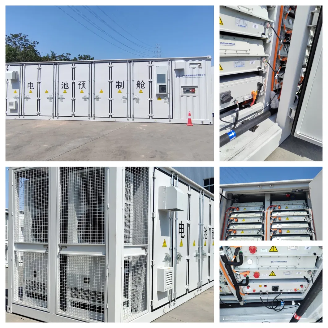 Commercial 6.7mwh LiFePO4 Energy Storage Container Ess with High Capacity for Industrial Use