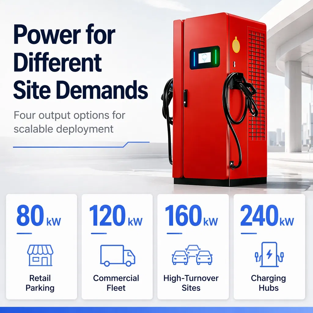 Electric Bus Fast EV Charging Station