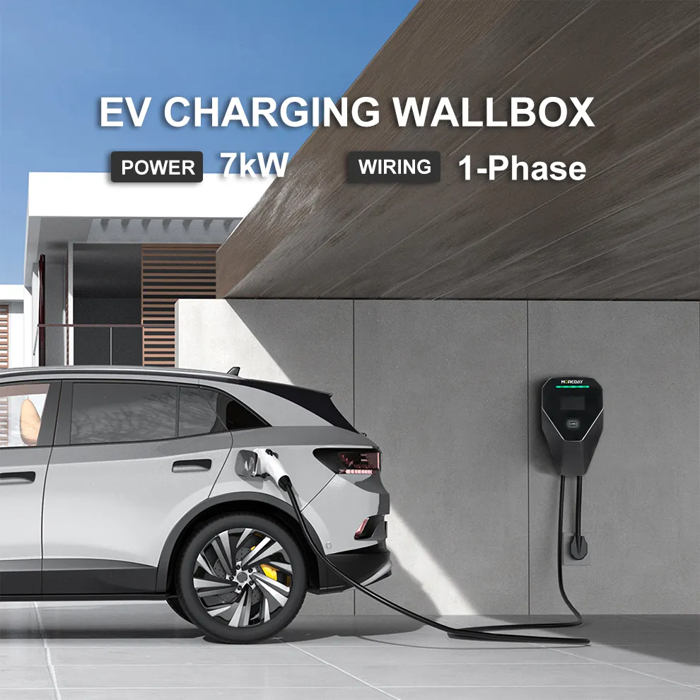 AC EV Charger Wall Box Type 2 European Standard