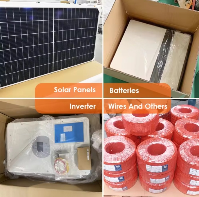 Jinko Solar Panels Solar Energy System 5Kw 10Kw 20Kw Hybrid Off Grid Solar Power Storage Solar System Buy for Home