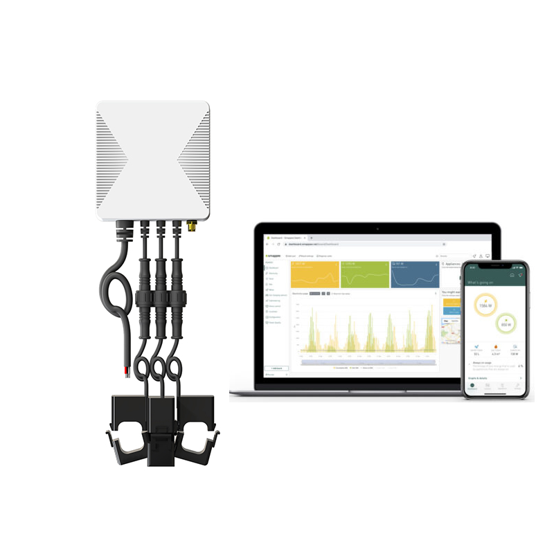 OWON Zigbee 3 Phase Energy Meter CT Clamp Real-Time Home Energy Monitoring System MQTT Smart Home EMS Integration PC321 1000A