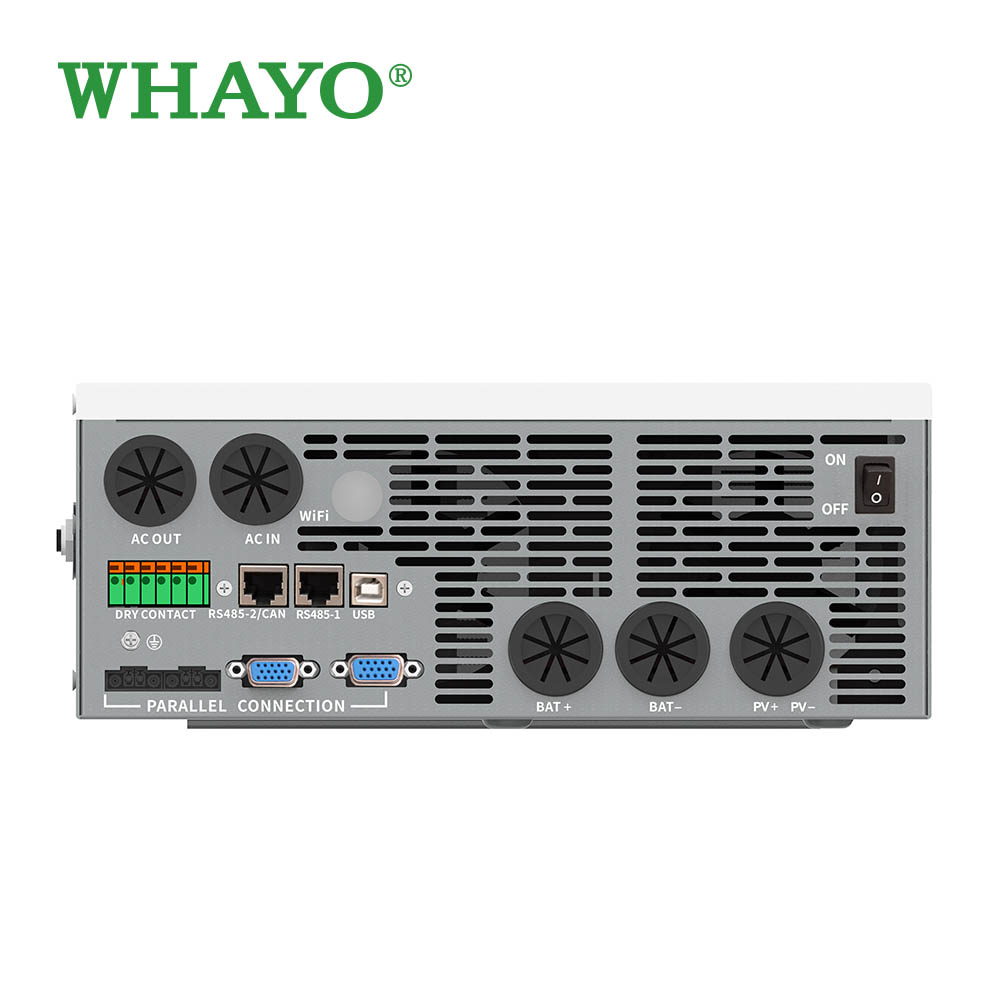 Hybrid Solar Inverter 48V: 5KW, 8KW, 10KW, 12KW for Off-Grid and Grid-Tied Systems, 120V/240V Split Phase Power Solutions