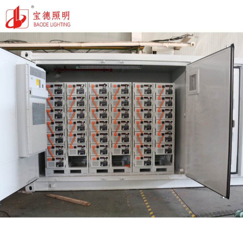 Customizable 20-Foot 2.5mwh Containerized Energy Storage System
