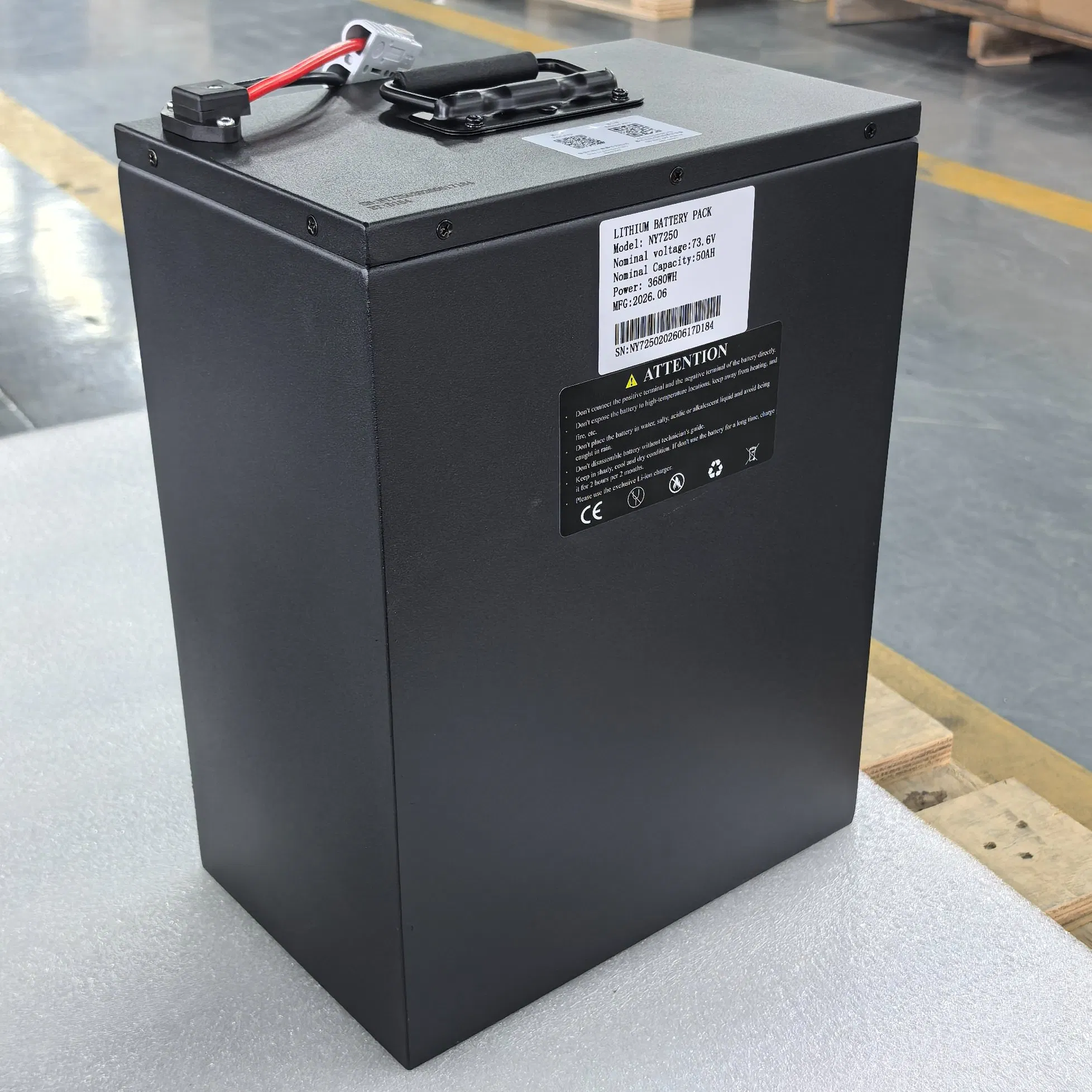 72V 40ah 50ah Lithium Iron Phosphate LiFePO4 Battery Pack for Outdoor E-Scooter