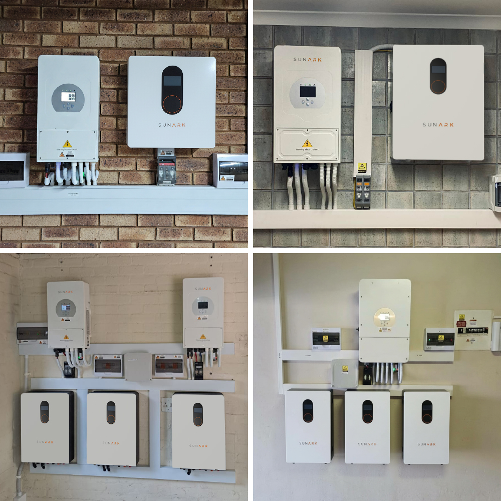 Sunark 48V 51.2V 200Ah Lithium Ion Battery 5kWh 10kWh 15kWh 16kWh Solar Storage System for Home Energy ESS CE TUV Certified
