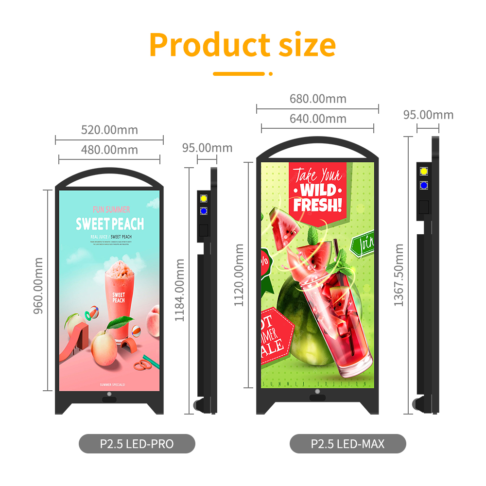 Wholesale Outdoor Battery Powered Digital Signage Kiosk Wheels Portable Charging Advertising Player Booth Cafe Subway