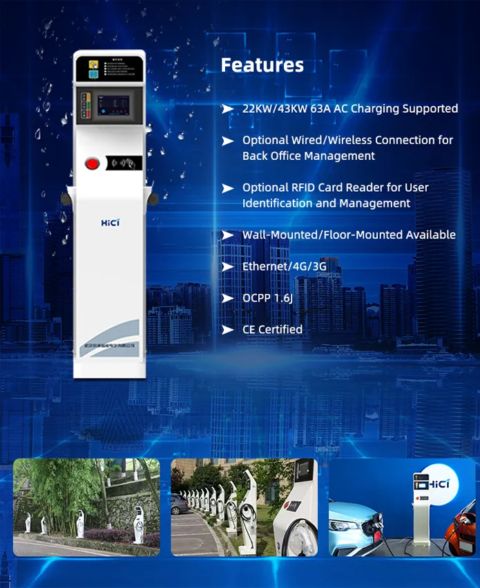 Advanced Powermax 400VAC Solar EV Charging Station for Three Phase Use