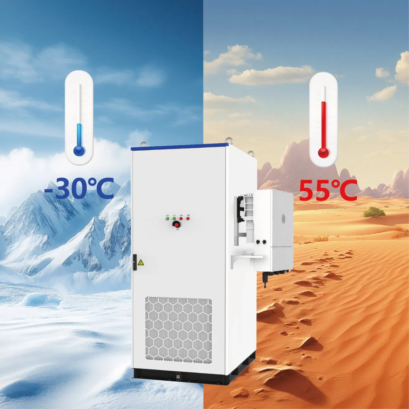 Outdoor Ess Cabinet Air 115kwh Air Cooing Industrial and Commercial Energy Storage System