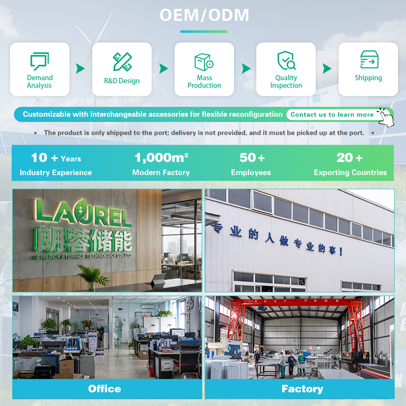 Scalable 10kWh Stackable Energy Storage Battery with RS232/RS485/CAN 16P LiFePO4 Lithium Iron Phosphate Battery for Grid