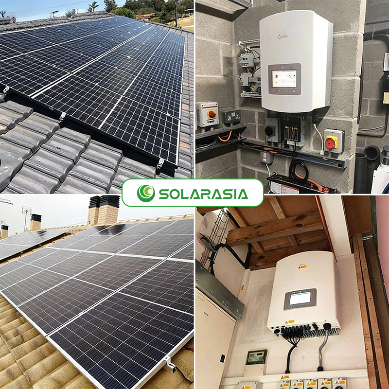 Single Phase Low Voltage Energy Storage Solar Inverter Solis 3kw 3.6kw 5kw 6kw 8kw 10kw IP66 Hybrid Solar Inverters Set for Home