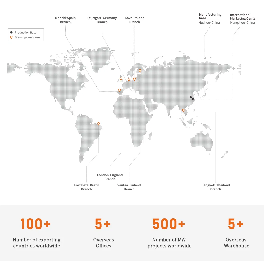 Containerized Smart Grid Energy Storage System Global Layout Map