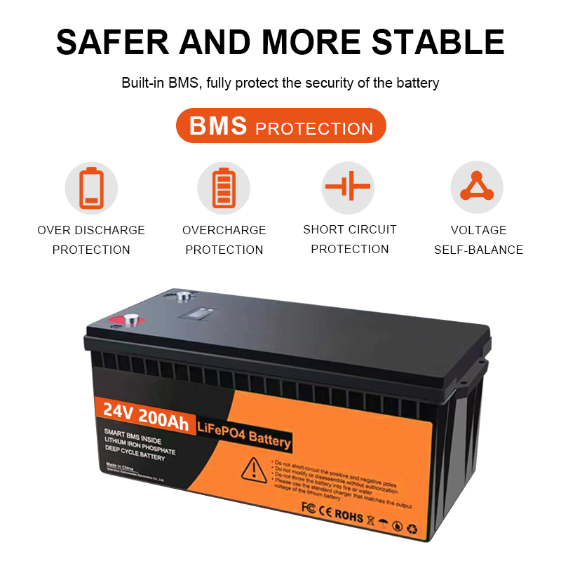 24V 200ah Lithium Iron Phosphate Battery Pack for Solar Energy Storage System 100ah 280ah LiFePO4 Battery Pack