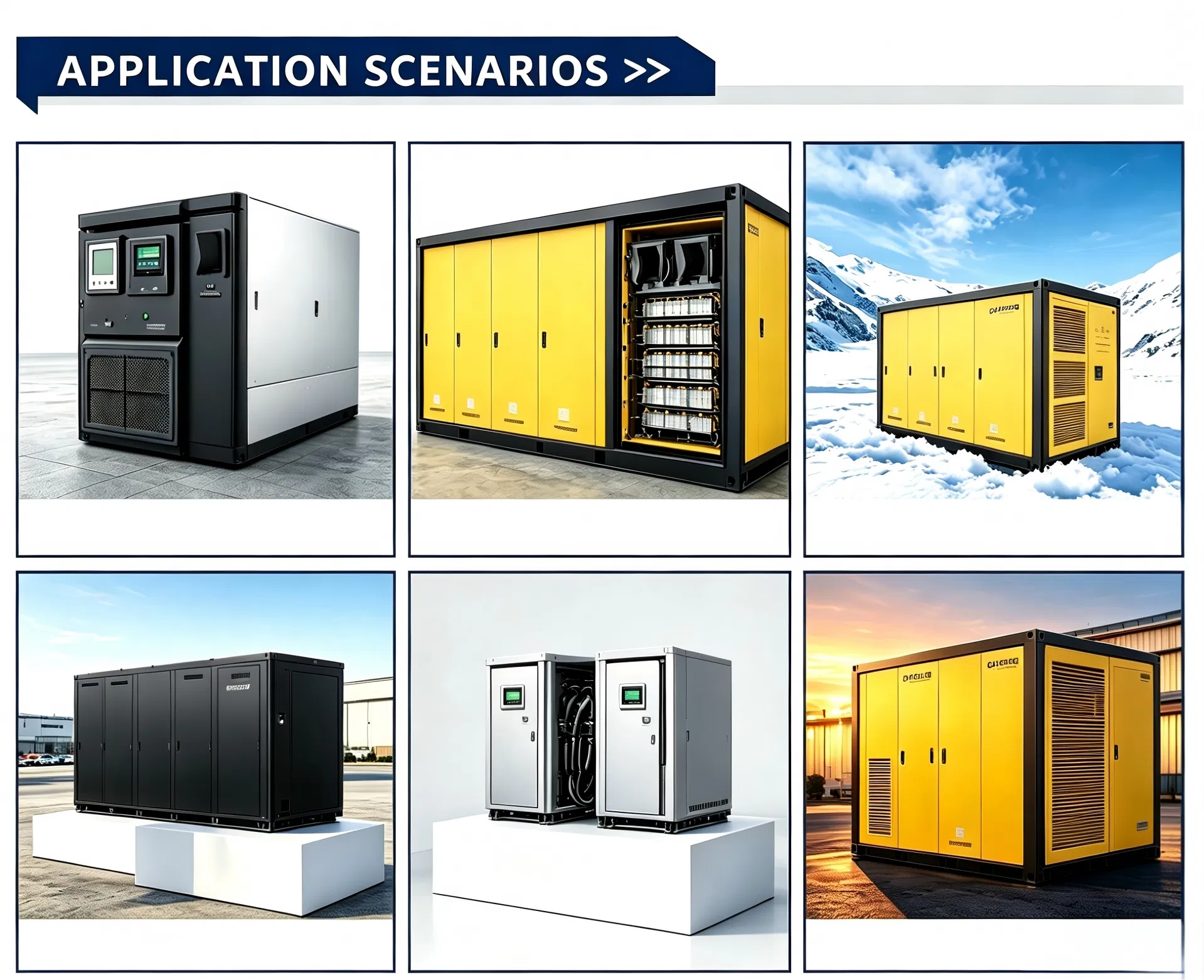 Containerized Bess with PCS and Mv Transformer Energy Storage System