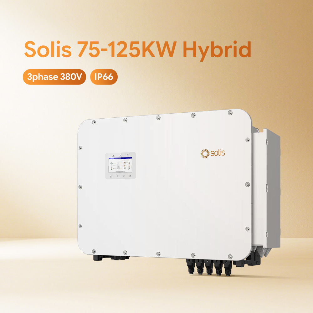 Solvic Smart 125kW 261kWh Commercial ESS with AI EMS Cloud Monitoring 380V 400V for Factory Energy Management