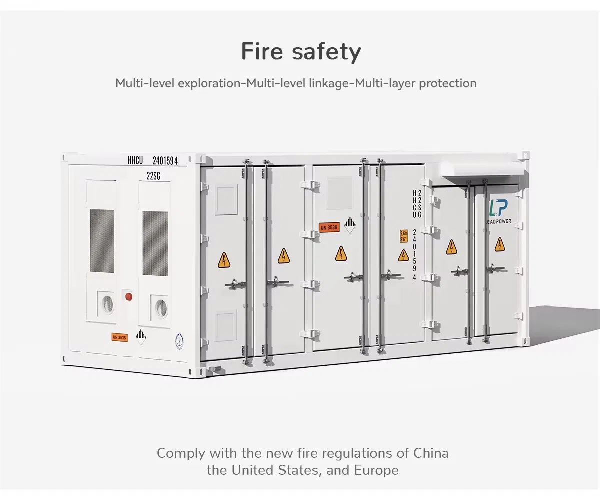 Large Containerized Energy Storage System Container Liquid-Cooled 5mwh