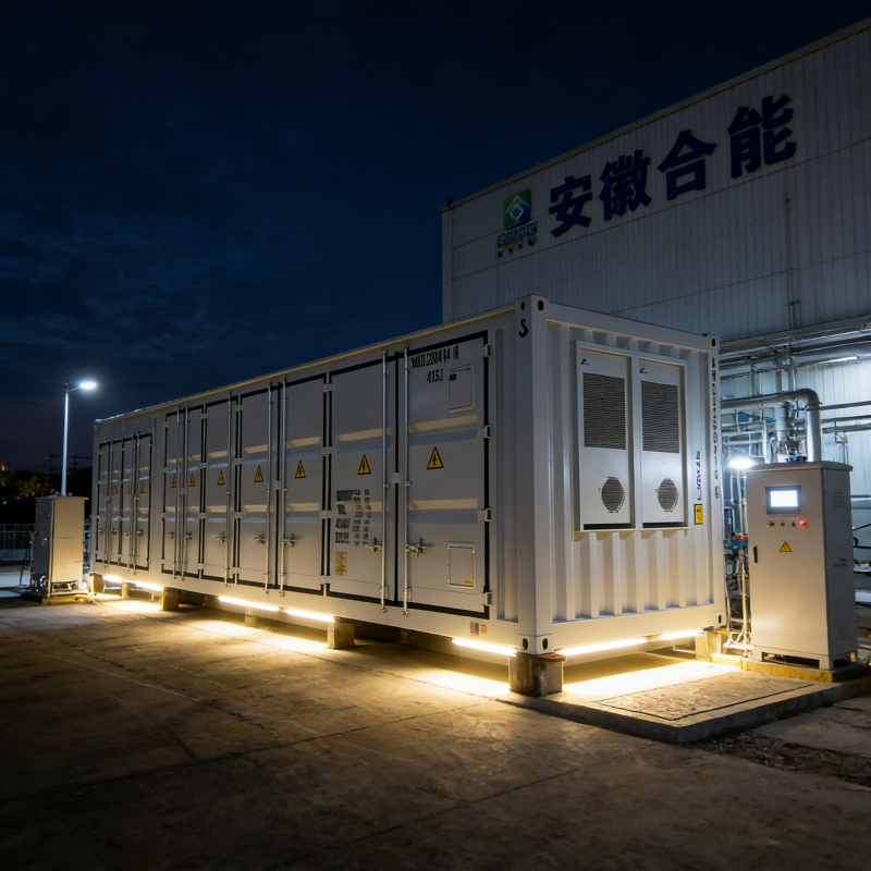 5000kWh Grid-scale ESS Air Cooling 768V Battery Energy Storage System for Commercial Use