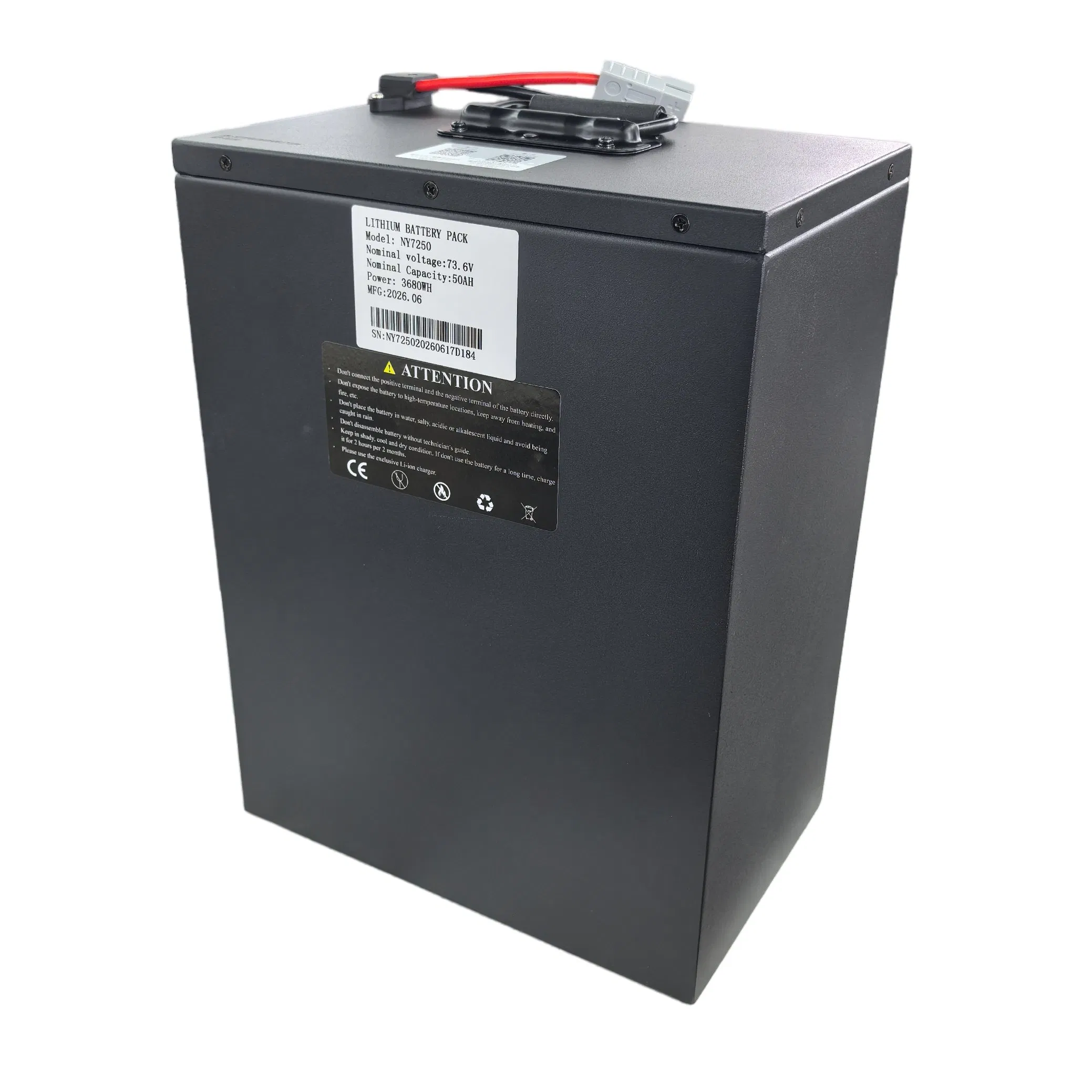 72V 40ah 50ah Lithium Iron Phosphate LiFePO4 Battery Pack for Outdoor E-Scooter